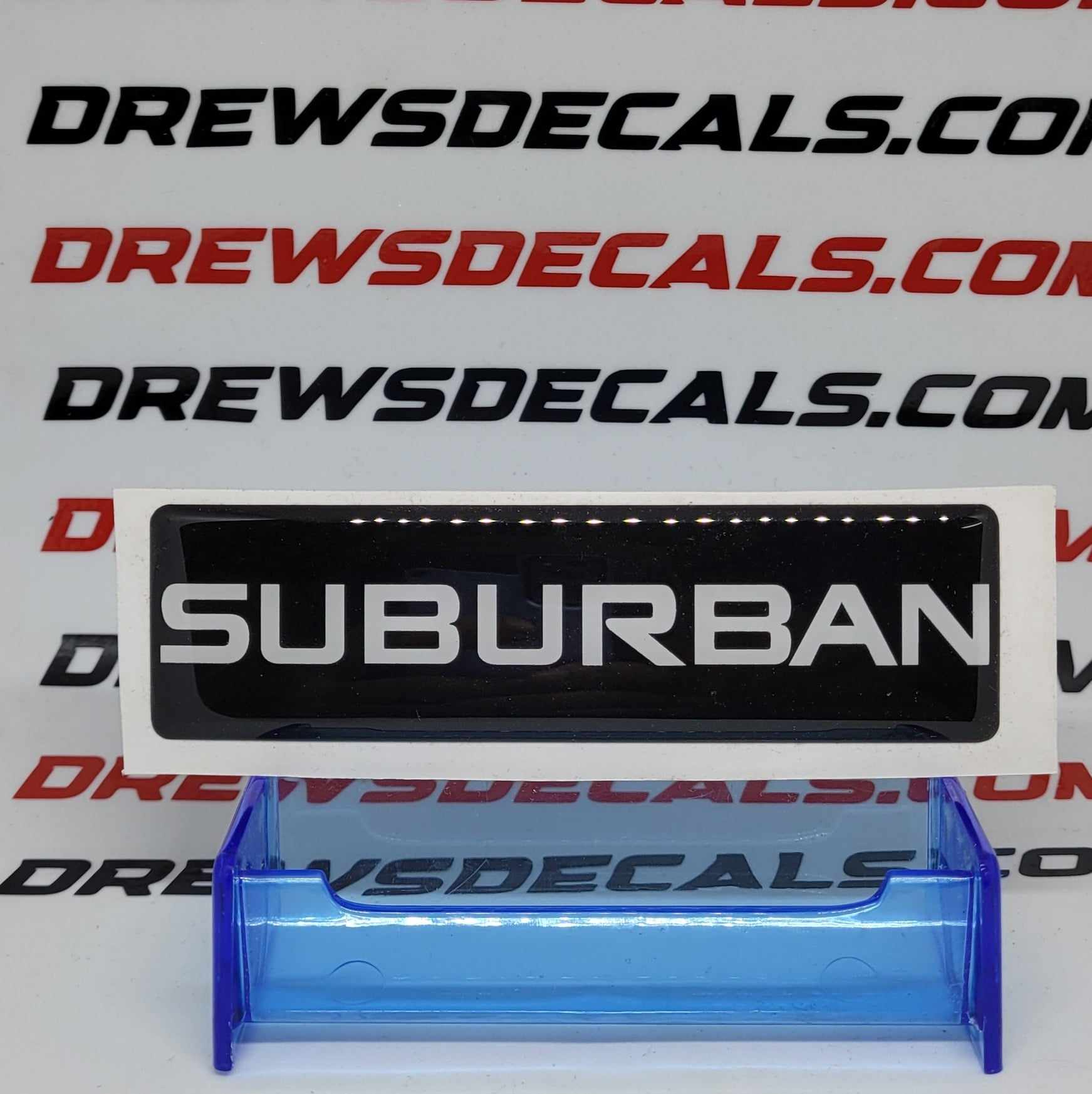 Chevy Suburban WeatherTech Floor Mat Badge