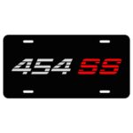 Chevy 454 SS Aluminum License Plate