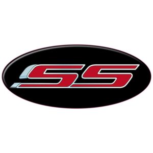 Chevy Camaro SS Airaid Intake 3D Domed Badge