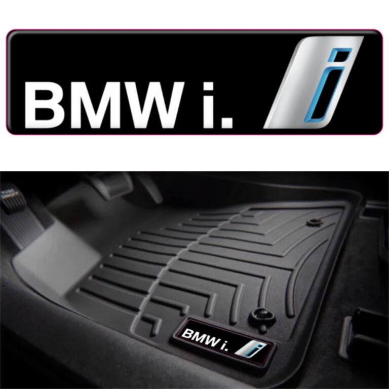 BMW i WeatherTech Floor Mat Badge