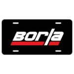Borla Aluminum License Plate