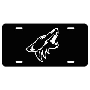 Coyote Mustang Aluminum License Plate