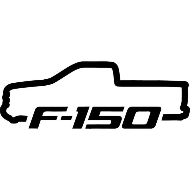Ford F150 Silhouette Decal