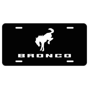Ford Bronco Aluminum License Plate