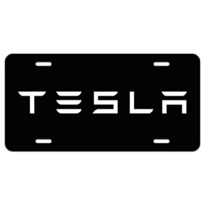 Tesla Aluminum License Plate