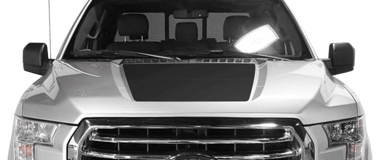 2015-2021 Ford F-150 Hood Center Decal