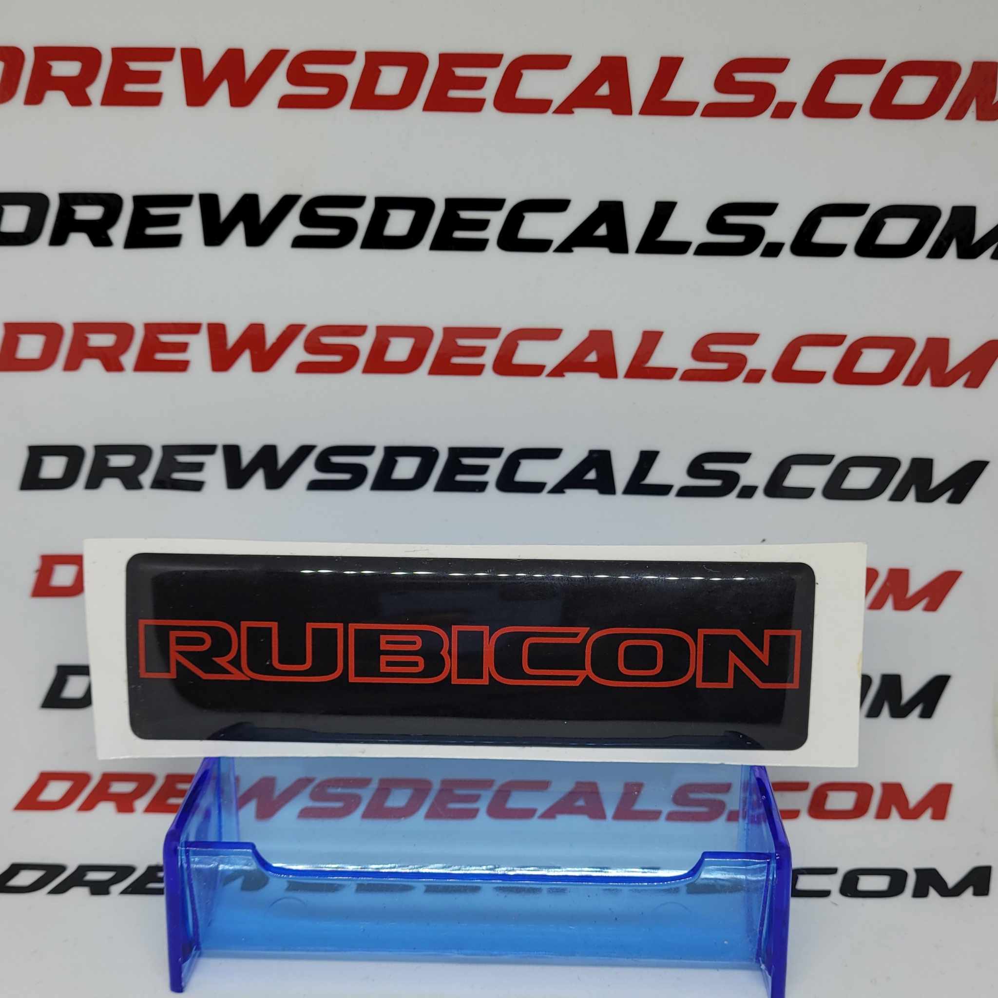 Jeep Rubicon WeatherTech Floormat Badge