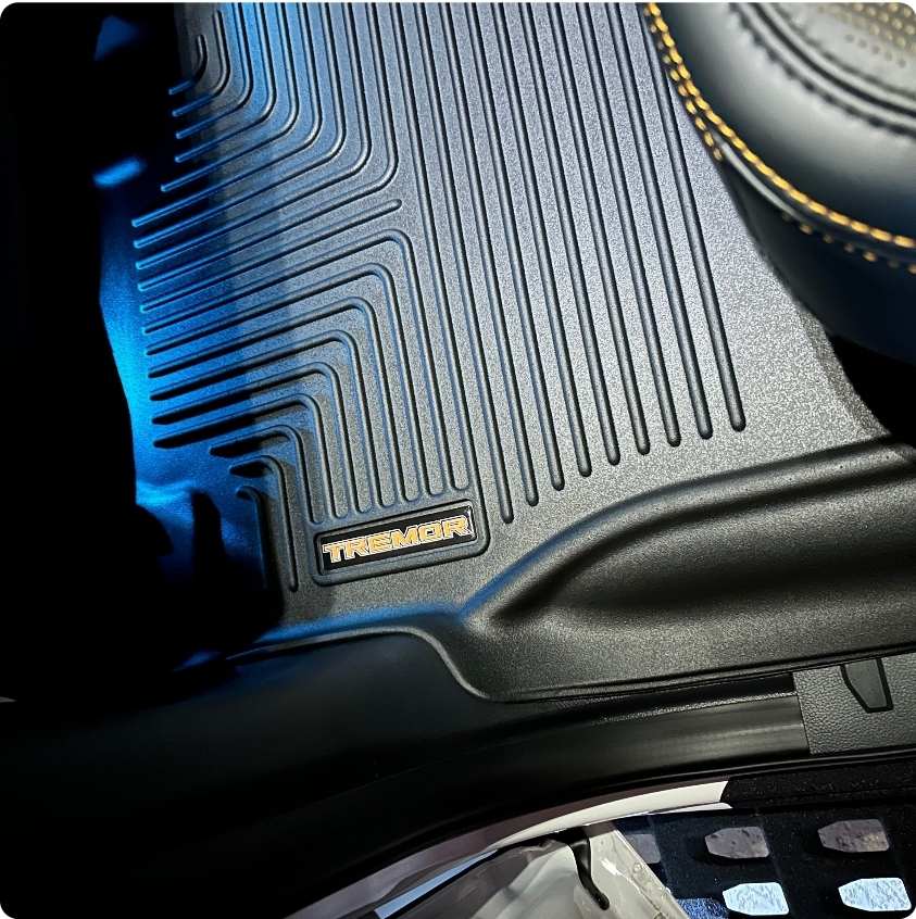 Ford Tremor WeatherTech Floor Mat Replacement Domed Badge