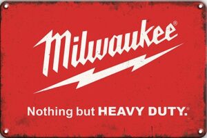 Milwaukee Tools Vintage Sign