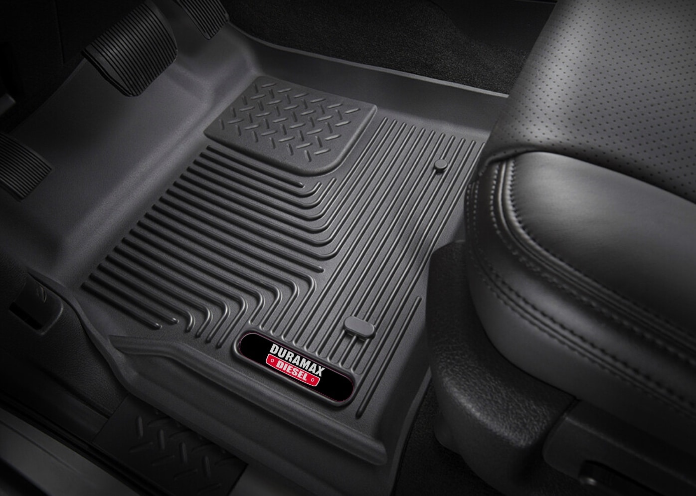 Duramax Diesel Husky Liners Floor Mat Badge