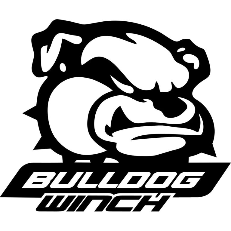 Bulldog Winch Decal Sticker