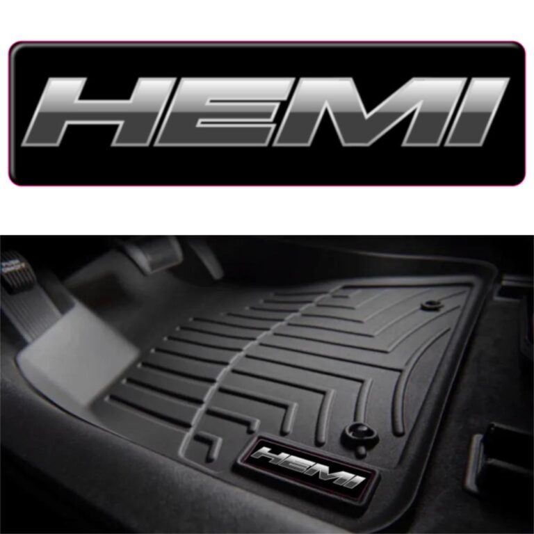 Hemi WeatherTech Floor Mat Badge