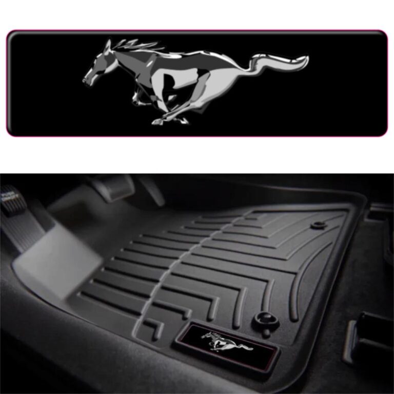Ford Mustang WeatherTech Floor Mat Badge