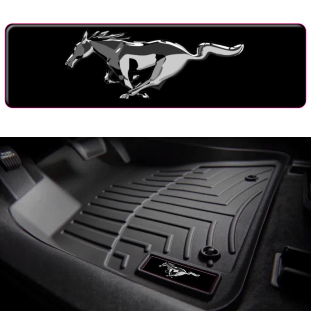 Ford Mustang WeatherTech Floor Mat Badge