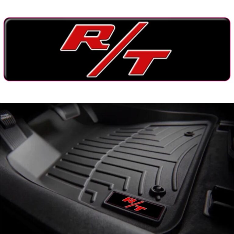 Dodge R/T WeatherTech Floor Mat Badge
