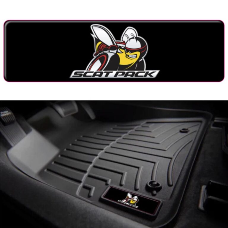 Scat Pack WeatherTech Floor Mat Badge