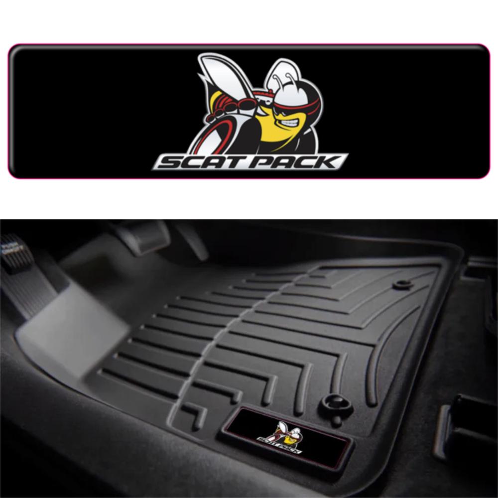 Scat Pack WeatherTech Floor Mat Badge