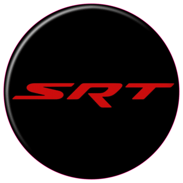 Challenger SRT Fuel Door Badge