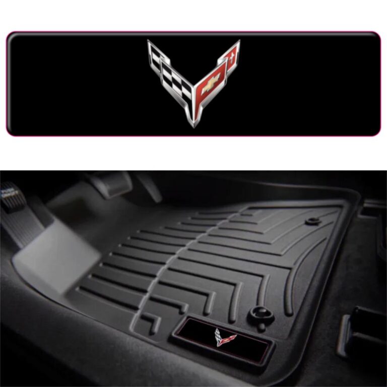 Corvette C8 WeatherTech Floor Mat Badge