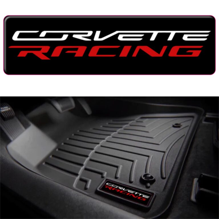 Corvette Racing WeatherTech Floor Mat Badge