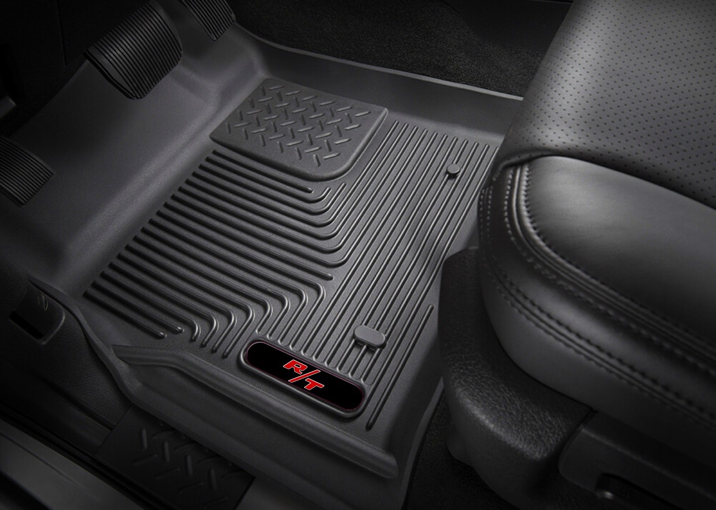 Dodge R/T Husky Liners Floor Mat Badge