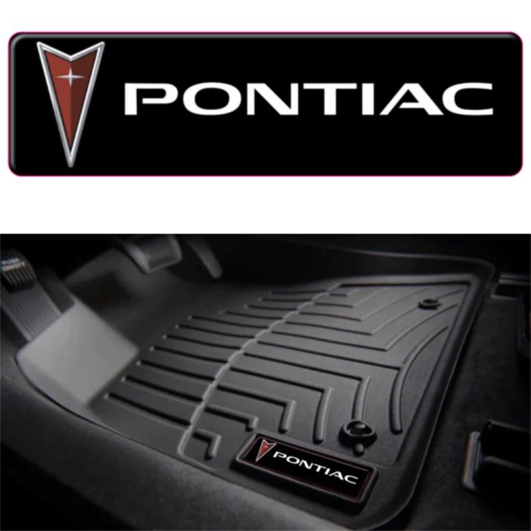 Pontiac WeatherTech Floor Mat Badge