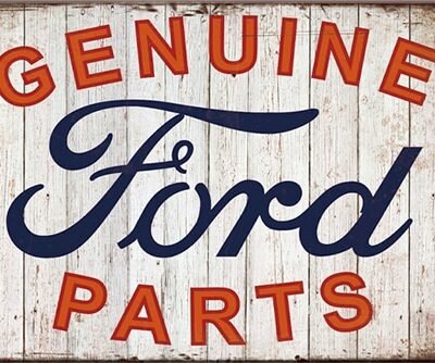 Genuine Ford Parts Vintage Sign