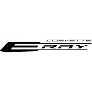 Corvette E-Ray Decal