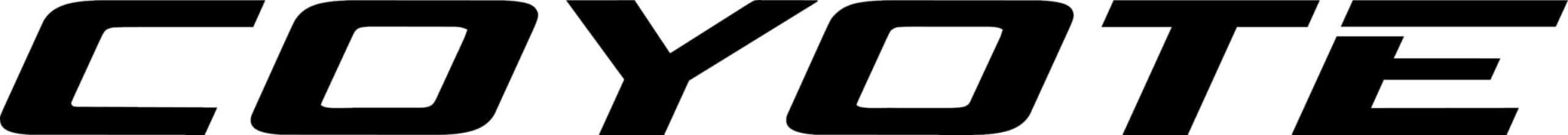 Mustang Coyote Windshield Banner