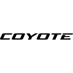 Coyote Mustang Decal
