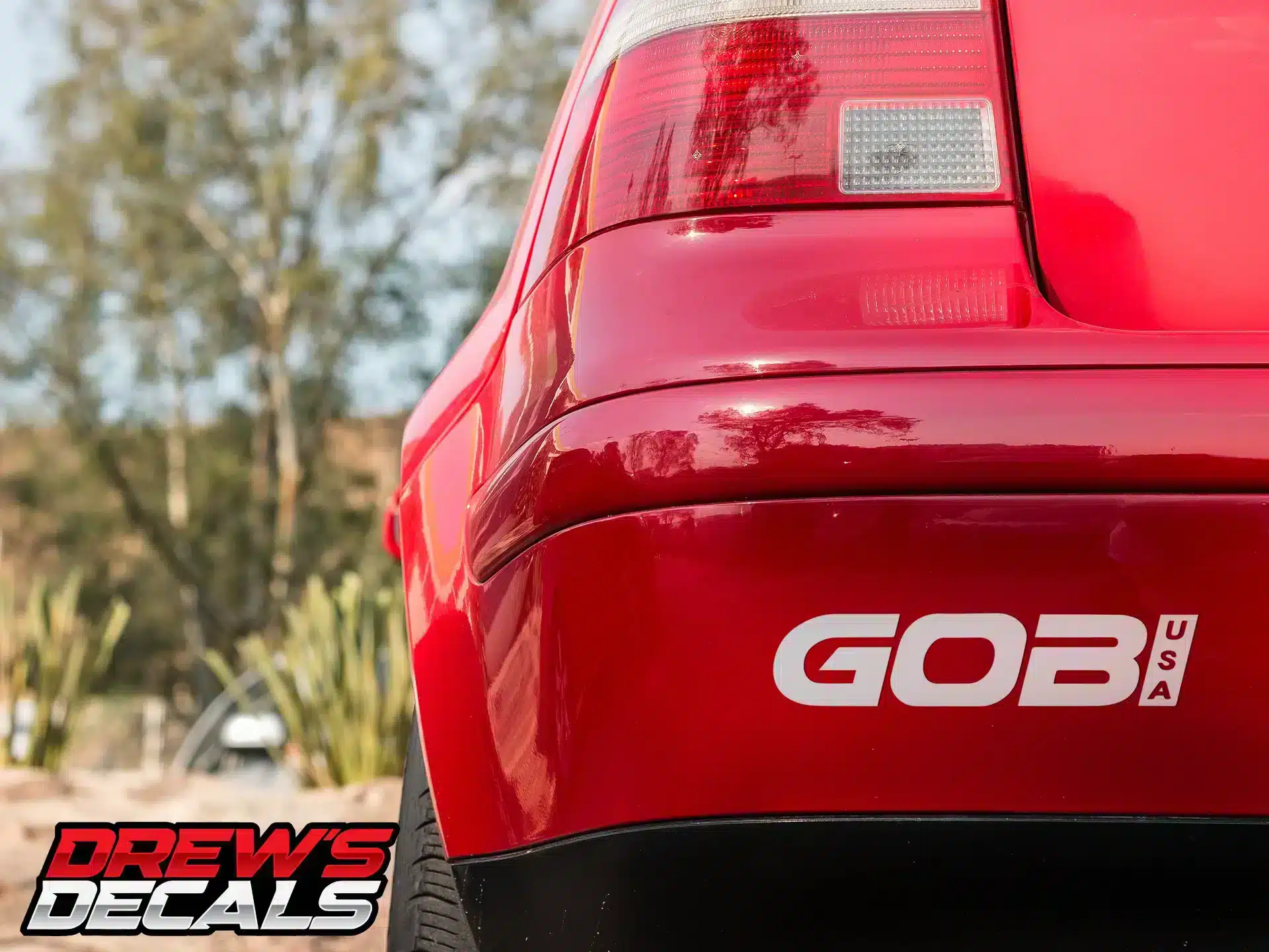 Gobi Racks USA Decal