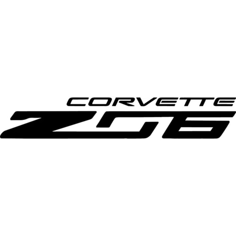 Corvette Z06 Logo Decal