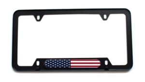 American Flag License Plate Frame
