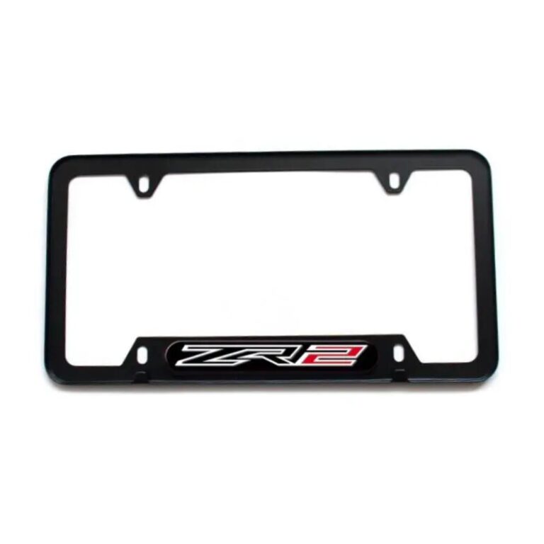 Chevy ZR2 License Plate Frame