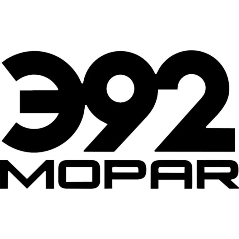 392 Mopar Decal