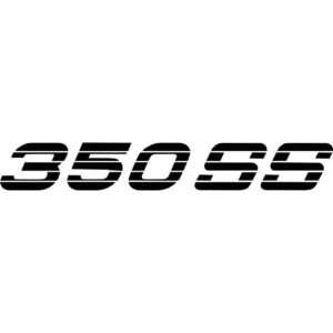 Chevy 350 SS Decal