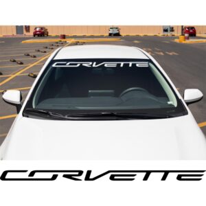 Corvette Windshield Banner