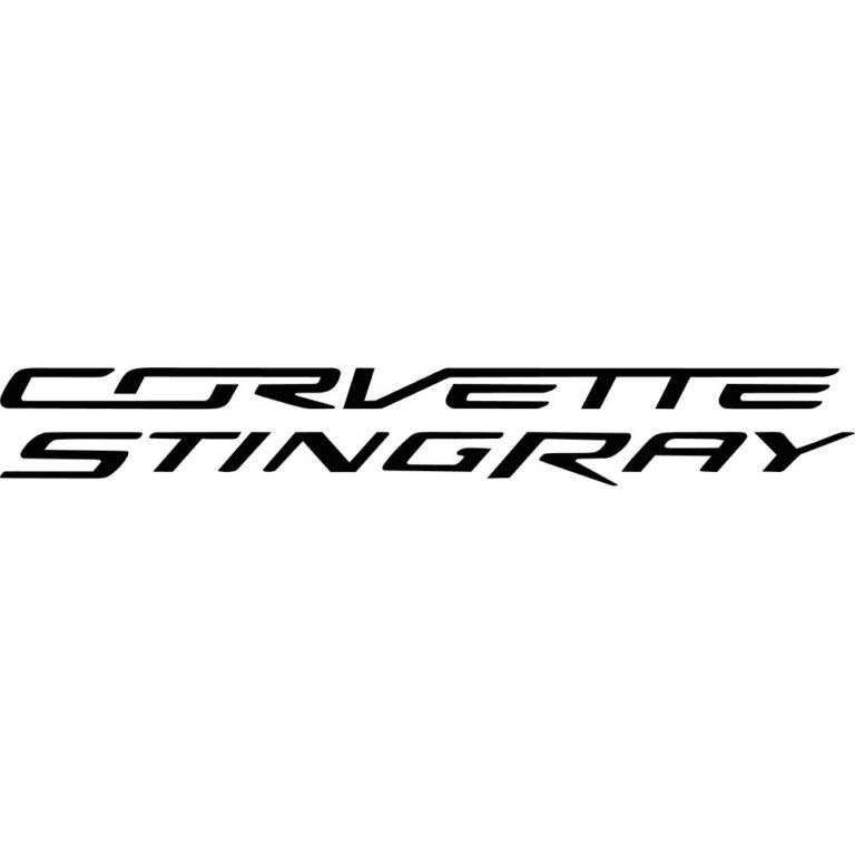 Corvette Stingray Logo Decal