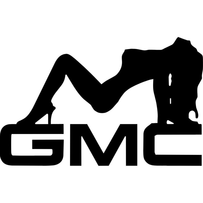 GMC Girl Decal