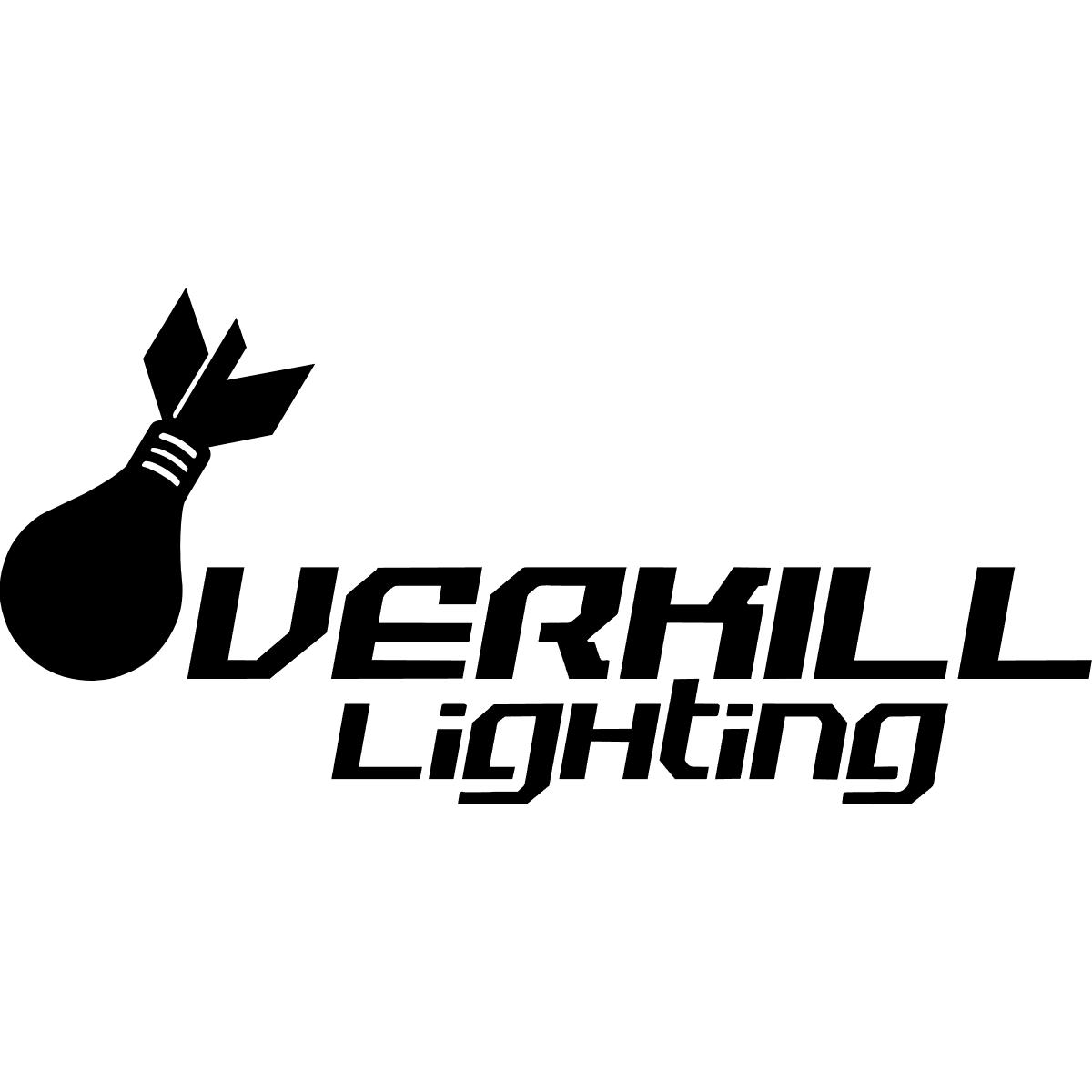 Overkill Lighting Decal Sticker