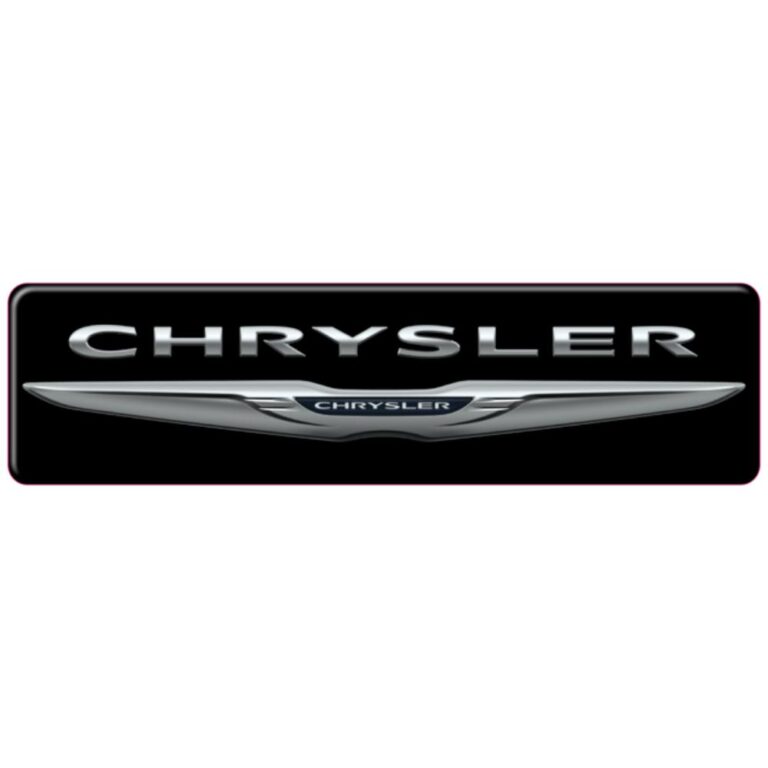 Chrysler Smartliner Replacement Domed Badge