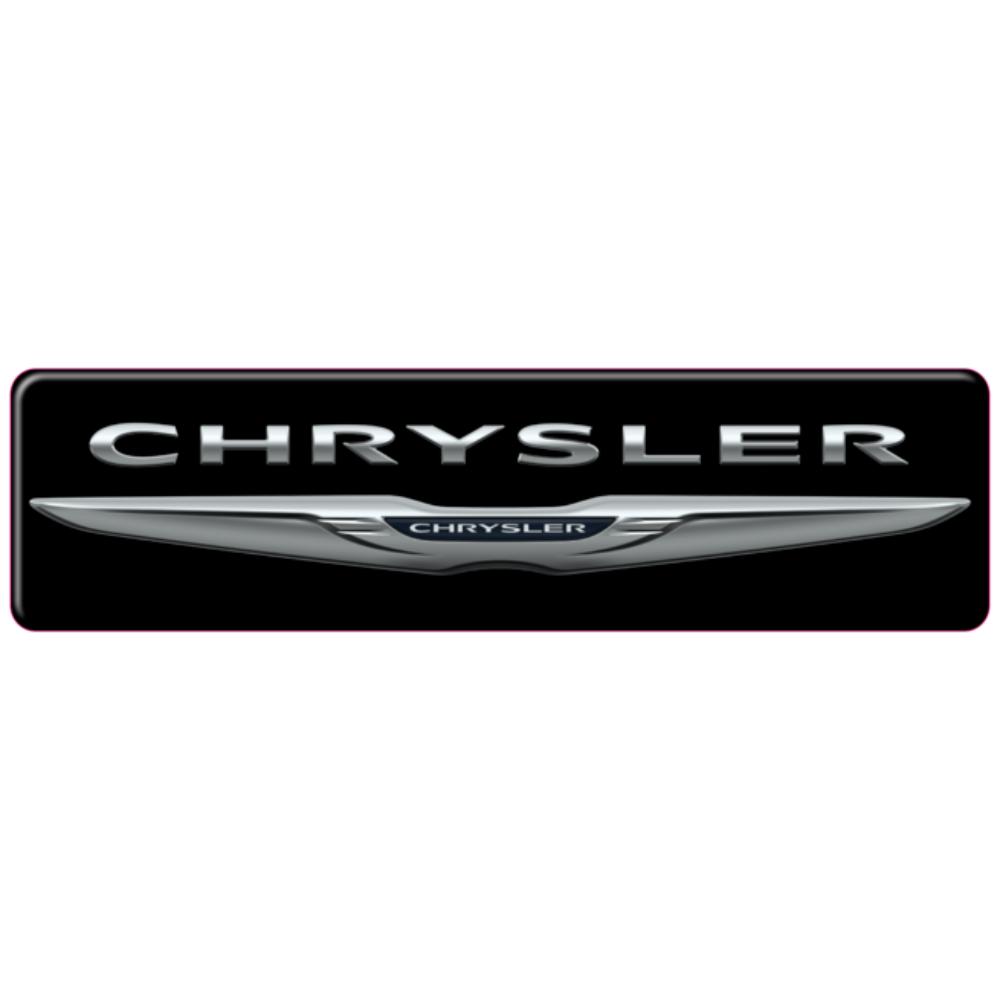 Chrysler Smartliner Replacement Domed Badge