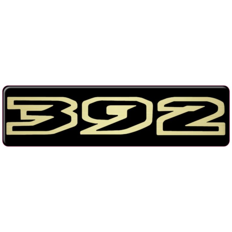 Wrangler Rubicon 392 Smartliner Replacement Domed Badge