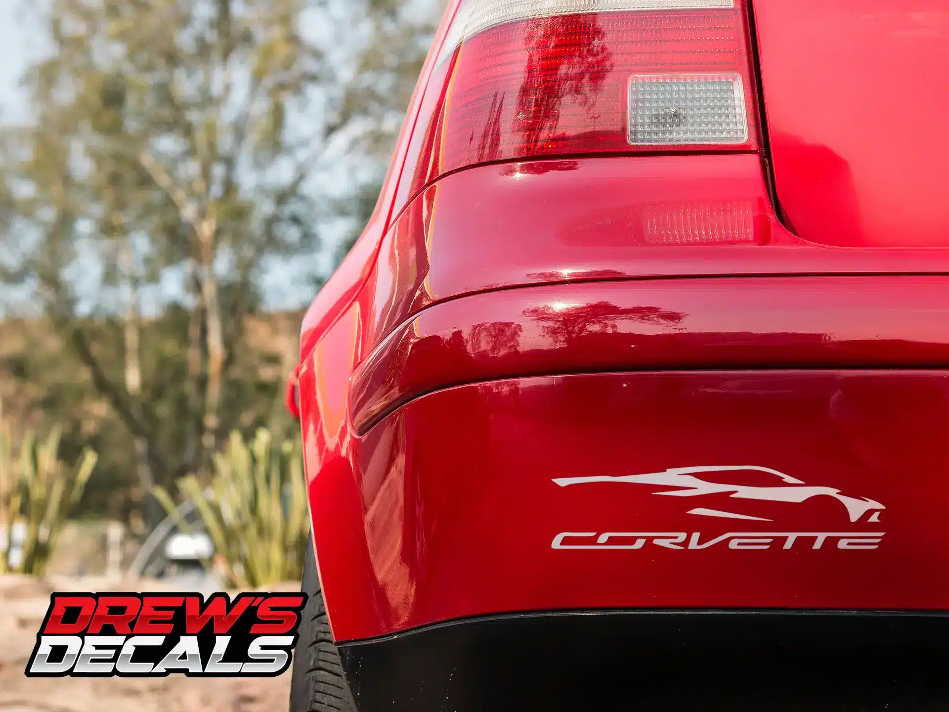 Corvette C8 Silhouette Decal