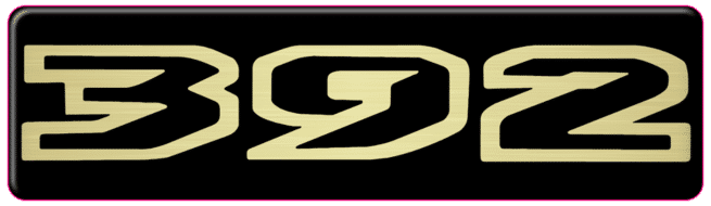 Wrangler Rubicon 392 WeatherTech Replacement Domed Badge