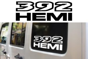 Jeep Wrangler Rubicon 392 Hemi Decal