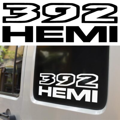 Jeep Wrangler Rubicon 392 Hemi Decal