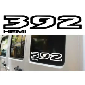 Jeep Wrangler Rubicon 392 Hemi Decal