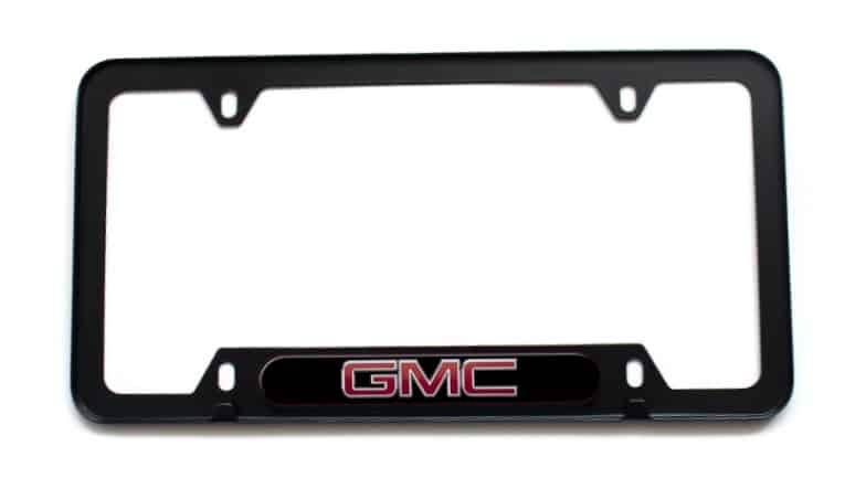 GMC License Plate Frame