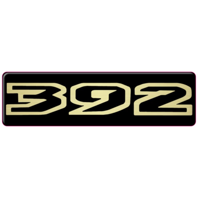 Wrangler Rubicon 392 WeatherTech Replacement Domed Badge